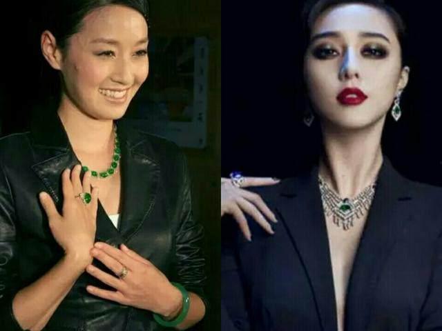 明星佩戴翡翠图片,探寻翡翠饰品与时尚潮流的完美融合
